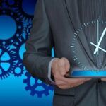 blue cogs and timer