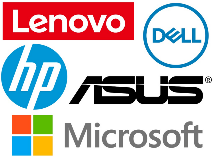 2-in-1 manufacturer logos